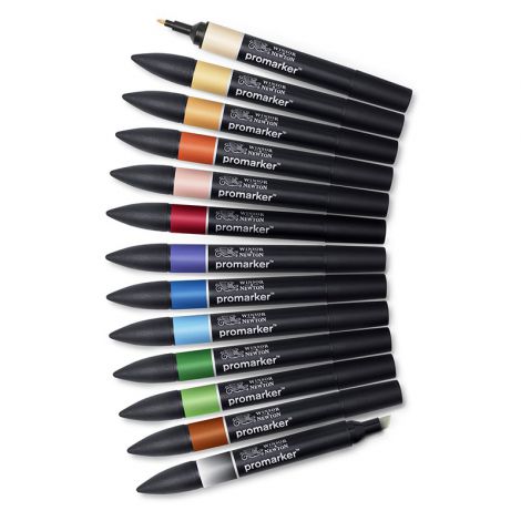 Zestaw Promarkerów Winsor&Newton, 13szt Manga I - 3